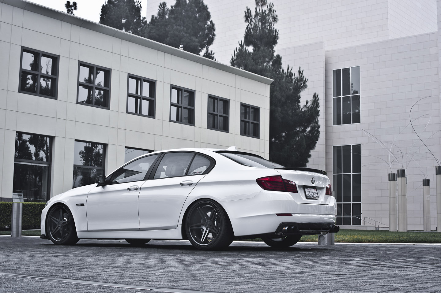 Vertini Monaco-5 Matte Black on BMW F10
